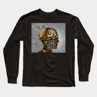 Steam Punk Machine Head Long Sleeve T-Shirt